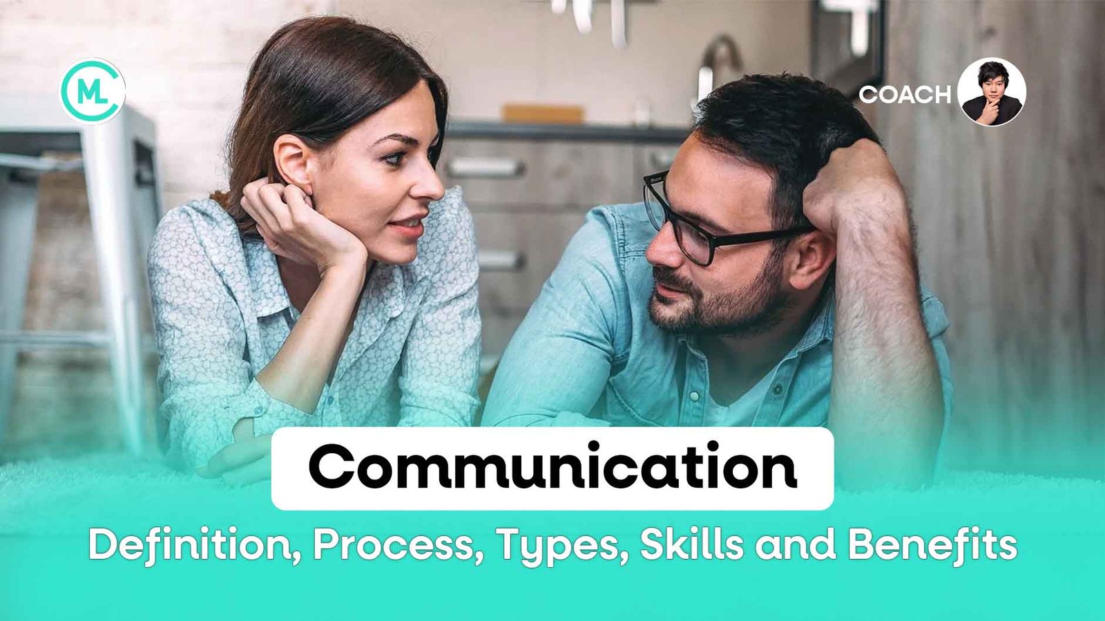 Communication process between two people diagram